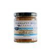 Jar of Terrapin Ridge Farms Bleu Cheese Stuffed Olive Tapenade on a white background