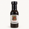 Kiss the Cook Sweet Bourbon Glaze bottle on a white background