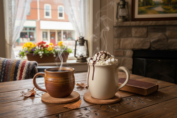 Coffee, Tea & Cozy Sips