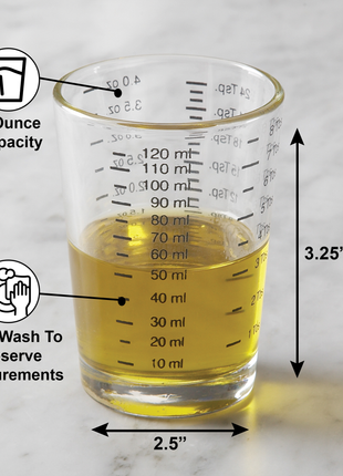 Fox Run Mini Measuring Glass, 4 oz.