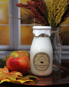 Milk Bottle Candle Harvest Comfort