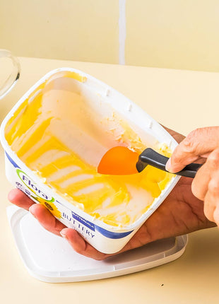 Mini Supoon® - Sit Up Scraping Silicone Spoon - Jar