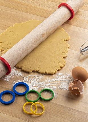 Mrs. Anderson's Baking Rolling Pin Rings, 8 Piece Set
