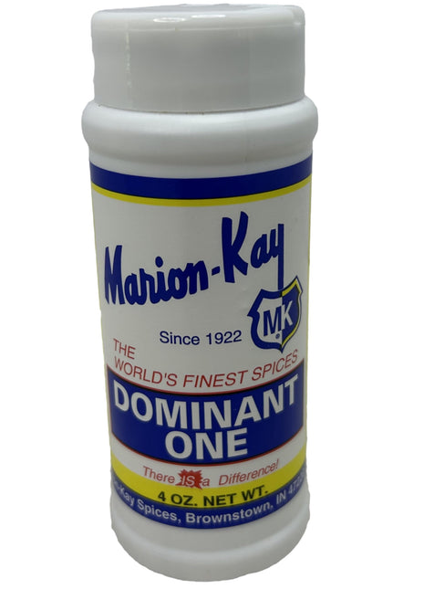 Marion-Kay Dominant One Seasoning 4 oz package front