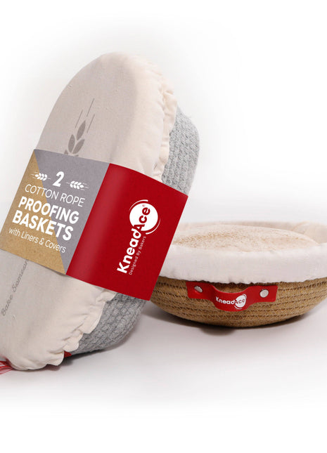 Oval & Round Cotton Rope Proofing Baskets