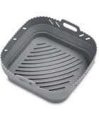 Square HIC silicone collapsible air fryer basket liner