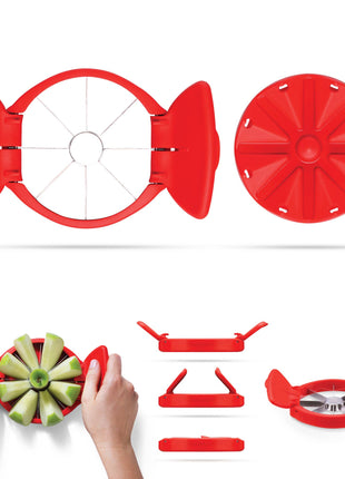 Flapple®  - Fold Flat Apple Slicer & Corer
