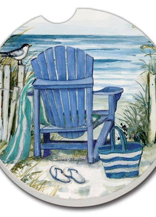 By The Sea Chair absorbent stone car coaster