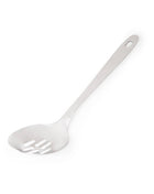 Fox Run Pierced Serving Spoon, Stainless Steel, 11.75
