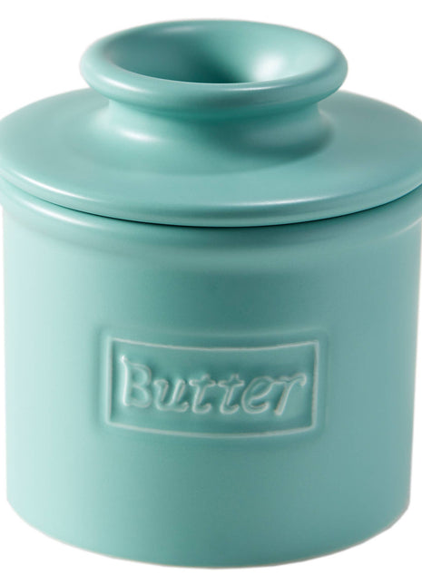 The Original Butter Bell® Crock - Cafe Matte Aqua