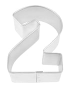 Number 2 Cookie Cutter (3″)