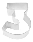 Number 3 Cookie Cutter (3″)