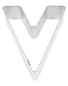 Letter V Cookie Cutter (3″)