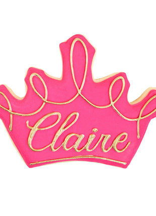 Crown Coronation Cookie Cutter (3.5")