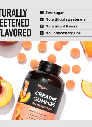 Creatine Gummies Creatine Monohydrate Supplement