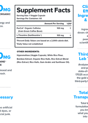 Peak Caffeine + L-Theanine