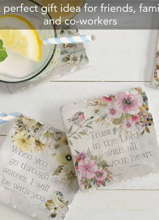 Sunny Scriptures Stone Coasters