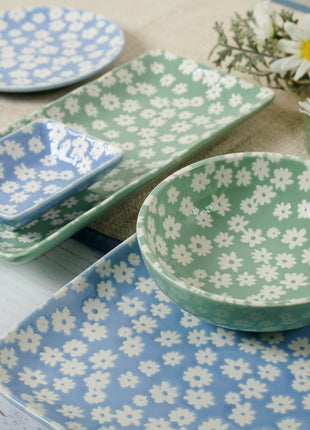 Rectangular Daisy Platter