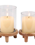 Hurricane Candle Holder Set