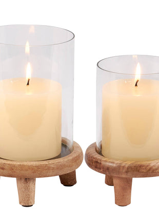 Hurricane Candle Holder Set