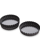 Mrs. Anderson's Baking Non-Stick Round Quiche Pan, 4.25in