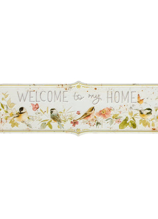 Chickadee Welcome Wall Decor