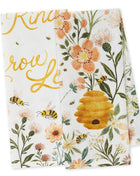 Busy Bees Printed Dishtowels Mixed Dozen