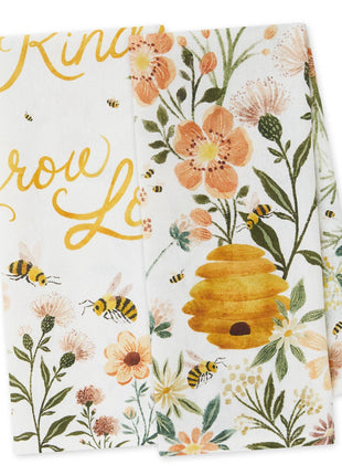 Busy Bees Printed Dishtowels Mixed Dozen