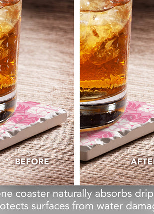 Strength & Dignity Single Absorbent Tumbled Tile Coaster
