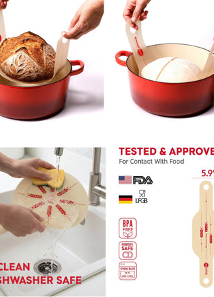 KneadAce Sourdough Essentials - Oval Set
