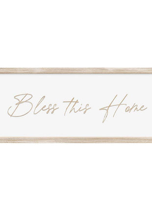 Premier Carved Art - Bless This Home
