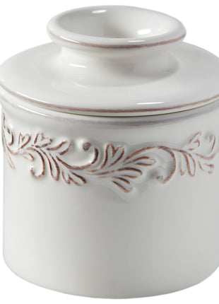 The Original Butter Bell® Crock - Antique White Linen