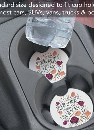 All Things Absorbent Stone Car Coaster, Bulk