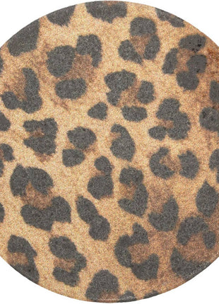 Ceramic Car Coaster - Animal Leopard Print