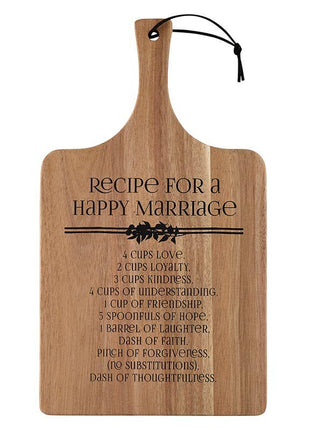 Cutting Board - Marriage Recipe