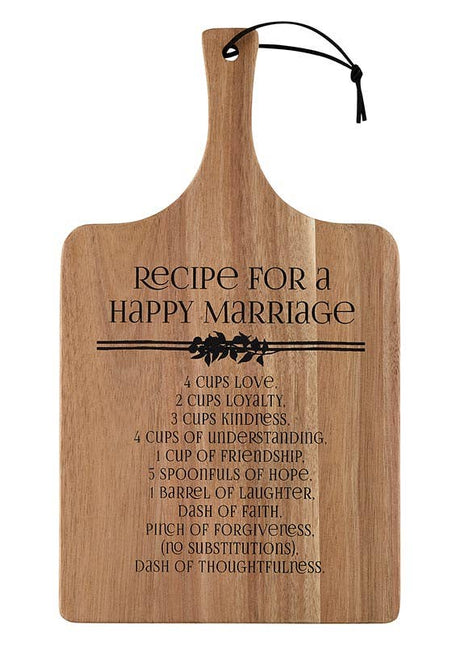 Cutting Board - Marriage Recipe