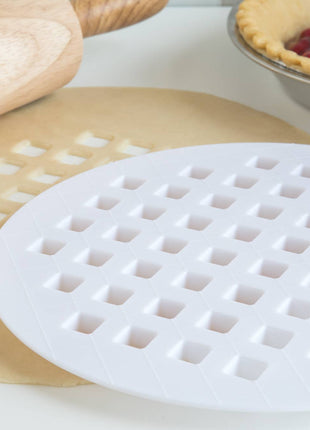 Fox Run Lattice Pie Top Cutter, 9.75" x 9.75"