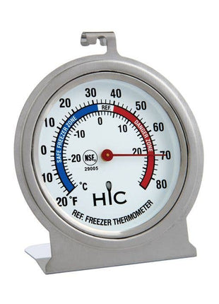 HIC Kitchen Roasting Refrigerator Freezer Thermometer, Large 2.5in