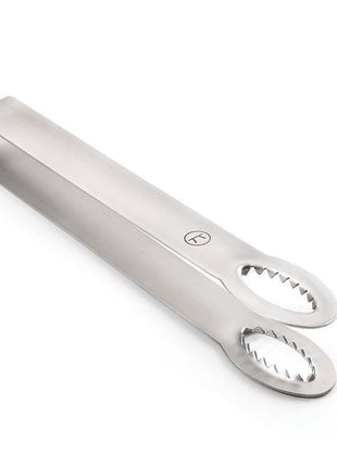 Outset Stainless Steel Ice Tongs, 8"
