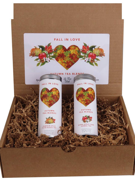 Fall in Love Autumn Tea Blends Gift Box