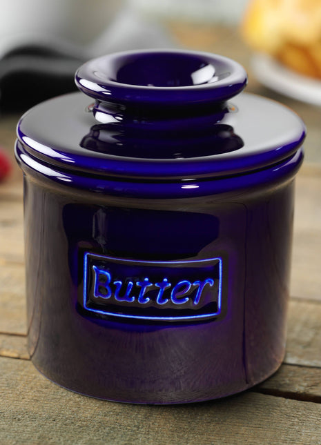 The Original Butter Bell® Crock - Cafe Cobalt Blue
