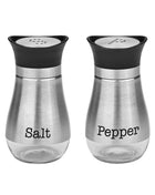 Fox Run Modern Salt and Pepper Shakers, Set of 2