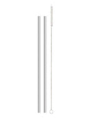 HIC Kitchen Reusable Tumbler Drinking Straws, Set Of 2