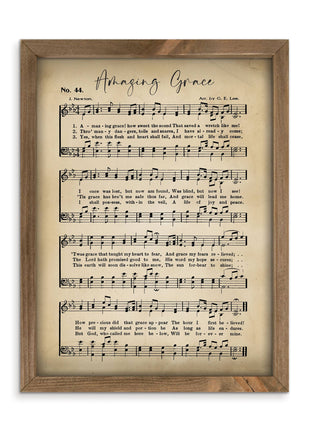 Amazing Grace 13" x 17" Framed Art