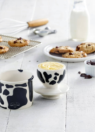 The Original Butter Bell® Crock - Farmhouse Cow Pattern