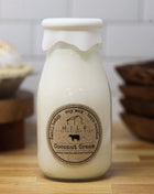 Milk Bottle Candle Coconut Cream