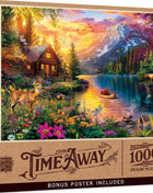 Time Away - Evening Tranquility 1000 Piece Jigsaw Puzzle