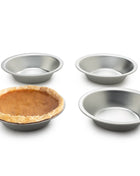 Fox Run Pie Pan Set, Tin-Plated Steel, Set of 4, 5