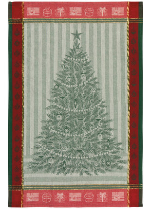 Festive Fir Jacquard Christmas Dishtowel