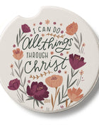 All Things Absorbent Stone Car Coaster, Single Pack